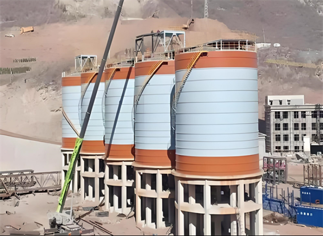 成武高架钢板仓