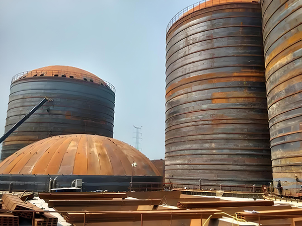 成武焦粉钢板仓